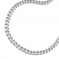 Preview: Kette 2,8mm Flachpanzerkette diamantiert Silber 925 70cm