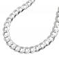 Preview: Kette 4,5mm flache Panzerkette Silber 925 55cm