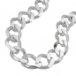 Preview: Armband 11x3mm Weitpanzer Silber 925 23cm