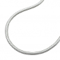 Preview: Kette 1,5mm runde Schlangenkette Silber 925 42cm