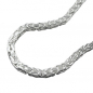 Preview: Kette ca.2mm Königskette vierkant glänzend Silber 925 45cm