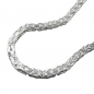 Preview: Kette ca.2mm Königskette vierkant glänzend Silber 925 45cm