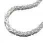 Preview: Kette 8mm Königskette vierkant glänzend Silber 925 80cm