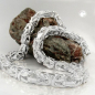 Preview: Kette 8mm Königskette vierkant glänzend Silber 925 80cm