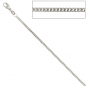 Preview: Panzerkette 925 Sterling Silber 2 mm 50 cm Halskette Kette Silberkette Karabiner