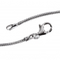 Preview: Schlangenkette 585 Weißgold 1,4 mm 42 cm Gold Kette Halskette Weißgoldkette