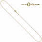 Preview: Venezianerkette 585 Gelbgold 1,5 mm 42 cm Gold Kette Halskette Goldkette