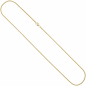 Preview: Schlangenkette 333 Gelbgold 1,4 mm 60 cm Gold Kette Halskette Goldkette