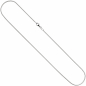 Preview: Schlangenkette 925 Silber 1,3 mm 40 cm Halskette Kette Silberkette Karabiner