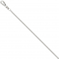 Preview: Schlangenkette 925 Silber 1,3 mm 40 cm Halskette Kette Silberkette Karabiner