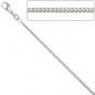 Preview: Panzerkette 925 Silber 1,7 mm 36 cm Halskette Kette Silberkette Karabiner