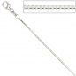 Preview: Venezianerkette 925 Silber 1,2 mm 42 cm Halskette Kette Silberkette Karabiner