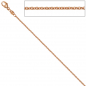 Preview: Ankerkette 585 Rotgold 1,5 mm 42 cm Gold Kette Halskette Rotgoldkette Karabiner