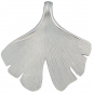 Preview: Anhänger Ginko Ginkgo 925 Sterling Silber mattiert