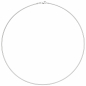 Preview: Halsreif 925 Sterling Silber 1,5 mm 45 cm Kette Halskette Silberhalsreif