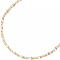 Preview: Steg-Panzerkette 333 Gelbgold massiv 2 mm 45 cm Gold Kette Halskette Goldkette