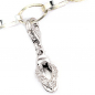 Preview: Einhänger Charm Flip-Flop 925 Sterling Silber rhodiniert 7 Zirkonia