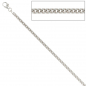 Preview: Panzerkette 925 Silber 2,5 mm 50 cm Halskette Kette Silberkette Karabiner