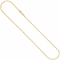 Preview: Panzerkette 333 Gelbgold massiv 2,6 mm 60 cm Gold Kette Halskette Goldkette