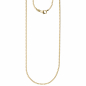 Preview: Venezianerkette 585 Gelbgold diamantiert 2 mm 60 cm Gold Kette Goldkette