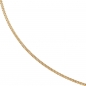 Preview: Panzerkette 333 Gelbgold massiv 3,3 mm 50 cm Gold Kette Halskette Goldkette