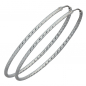 Preview: Creolen rund 925 Sterling Silber Ohrringe Silberohrringe Silbercreolen
