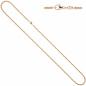 Preview: Panzerkette 585 Rotgold 2,0 mm 42 cm Gold Kette Halskette Rotgoldkette Karabiner