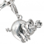 Preview: Einhänger Charm Glücksschwein 925 Sterling Silber Glücksbringer