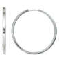 Preview: Creolen rund 925 Sterling Silber Ohrringe Silberohrringe Silbercreolen