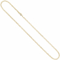 Preview: Zwillings-Panzerkette 333 Gelbgold 2,7 mm 50 cm Gold Kette Halskette Goldkette