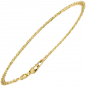 Preview: Zwillings-Panzerarmband 333 Gelbgold 19 cm Gold Armband Goldarmband Karabiner
