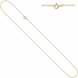 Preview: Ankerkette 585 Gelbgold diamantiert 1,6 mm 60 cm Gold Kette Halskette Goldkette
