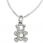 Preview: Anhänger Bär 925 Sterling Silber rhodiniert