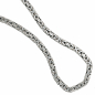 Preview: Königskette 925 Silber 7,2 mm 60 cm Karabiner Halskette Kette Silberkette