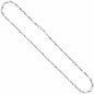 Preview: Singapurkette 925 Silber 2,9 mm 42 cm Halskette Kette Silberkette Karabiner