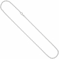 Preview: Kugelkette 925 Silber 1,4 mm 45 cm Halskette Kette Silberkette Karabiner