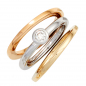 Preview: Damen Ring 585 Gold Rotgold Rotgoldring - 54mm