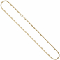 Preview: Zopfkette 585 Gelbgold 2,6 mm 45 cm Gold Kette Halskette Goldkette Karabiner