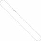 Preview: Ankerkette 333 Weißgold 1,3 mm 45 cm Gold Kette Halskette Weißgoldkette
