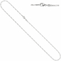 Preview: Figarokette 585 Weißgold 1,7 mm 45 cm Gold Kette Halskette Weißgoldkette
