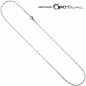 Preview: Gliederkette 925 Silber 1,4 mm 42 cm Halskette Kette Silberkette Karabiner