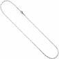 Preview: Gliederkette 925 Silber 1,4 mm 42 cm Halskette Kette Silberkette Karabiner