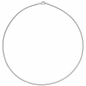 Preview: Halsreif 925 Sterling Silber 2 mm 42 cm Kette Halskette Silberhalsreif