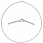 Preview: Halsreif 925 Sterling Silber 2 mm 45 cm Kette Halskette Silberhalsreif