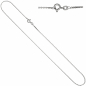 Preview: Venezianerkette 925 Sterling Silber 1,2 mm 50 cm Halskette Kette Silberkette