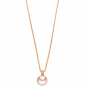 Preview: Anhänger 585 Gold Rotgold 1 rosa Süßwasser-Perle Goldanhänger Perlenanhänger