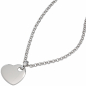 Preview: Anhänger Herz 925 Sterling Silber rhodiniert Herzanhänger