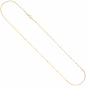 Preview: Criss-Cross Kette 333 Gelbgold 1,3 mm 45 cm Gold Halskette Goldkette Karabiner