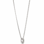 Preview: Anhänger 925 Sterling Silber rhodiniert mit Zirkonia rundum