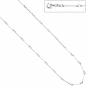 Preview: Collier Halskette 925 Sterling Silber 45 cm Kette Silberkette